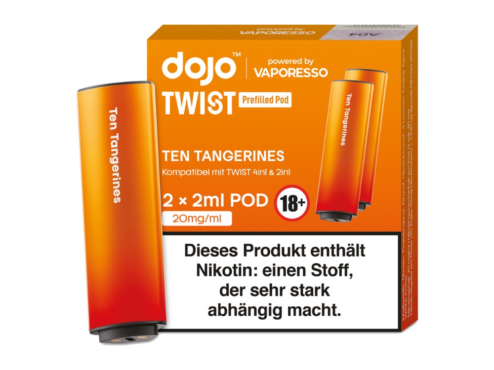 Vaporesso - Dojo - Twist Pods 20 mg/ml (2 Stück)