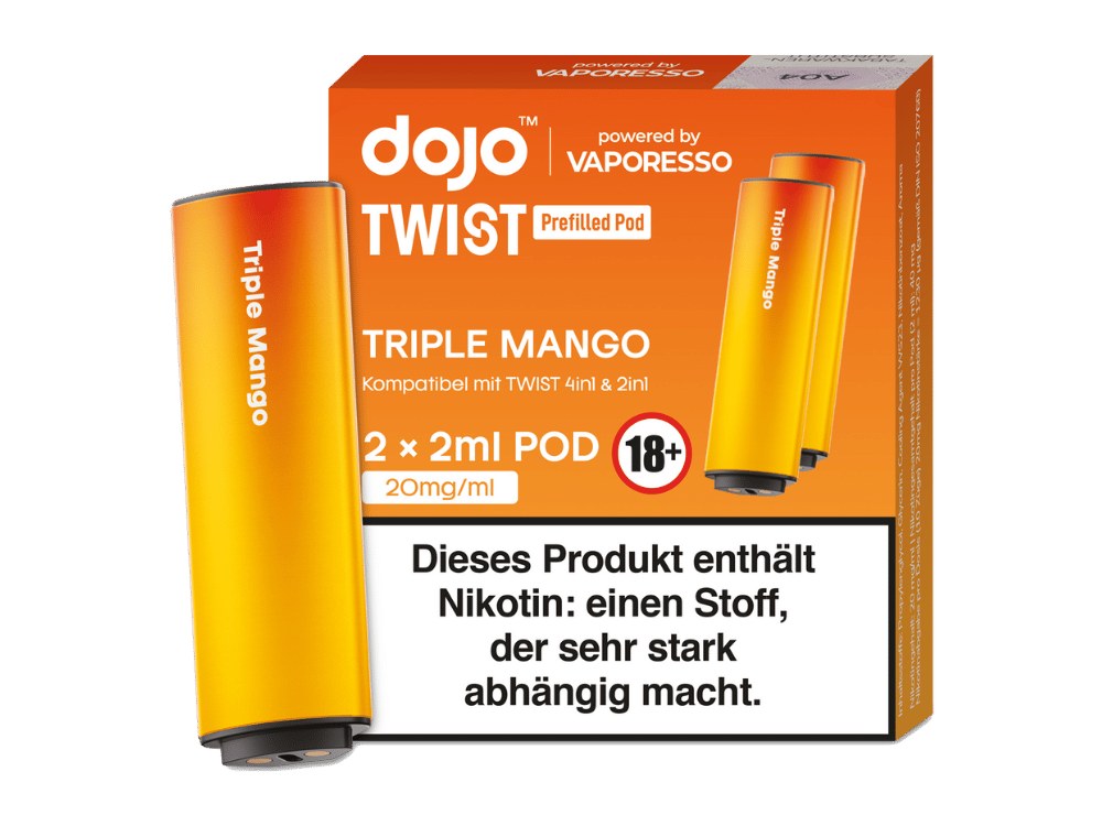 Vaporesso - Dojo - Twist Pods 20 mg/ml (2 Stück)