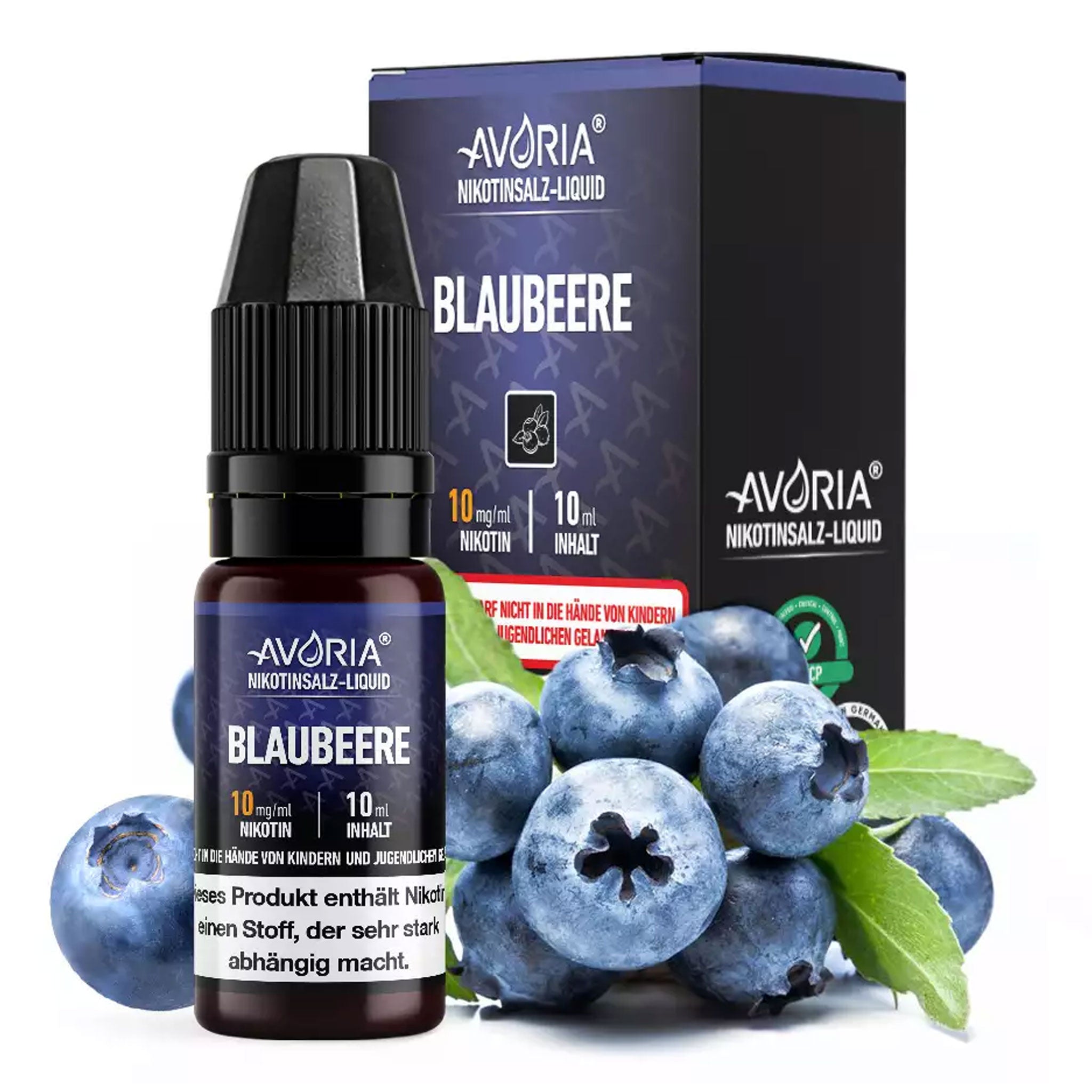 Avoria - Blaubeere - Nikotinsalz Liquid