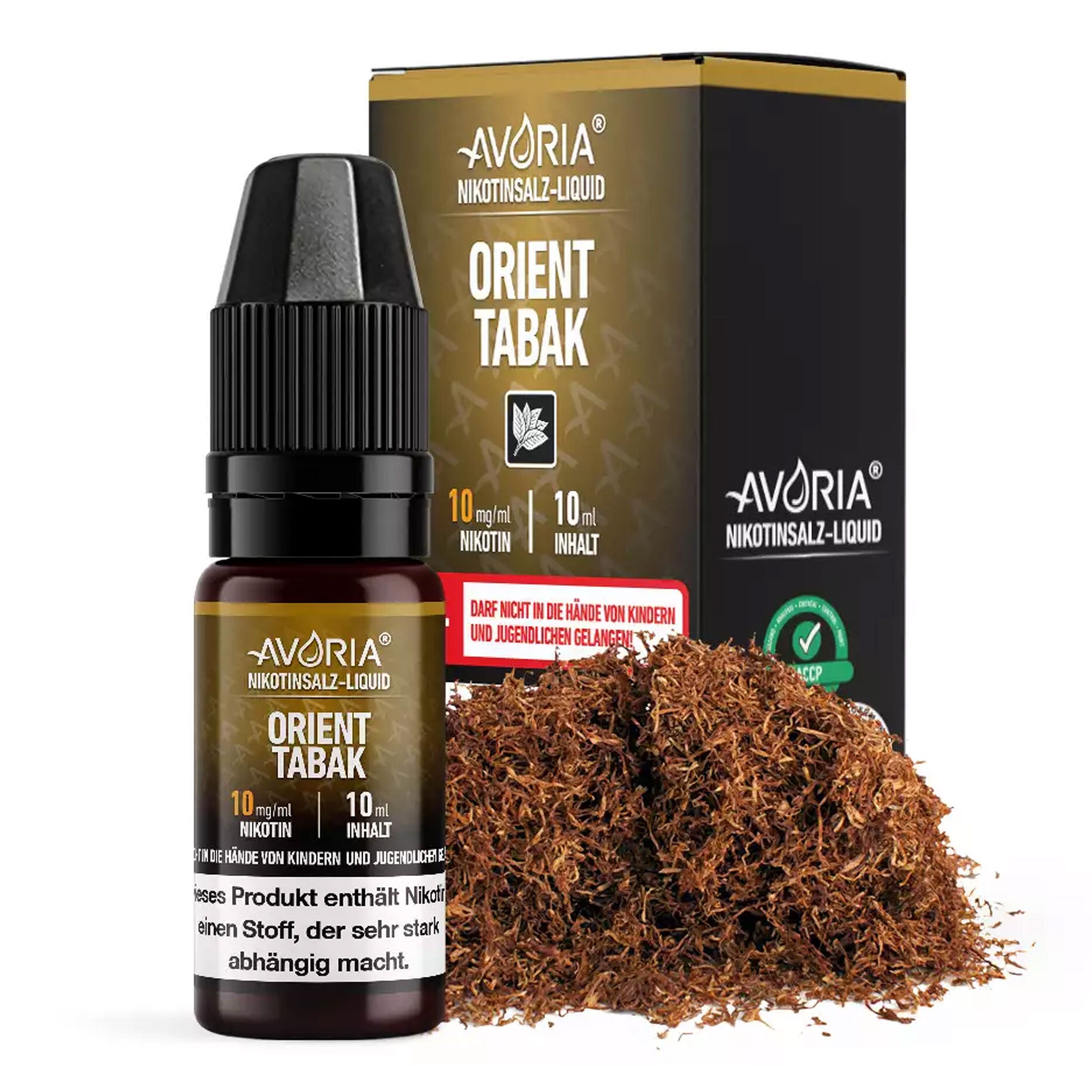 Avoria - Orient Tabak - Nikotinsalz Liquid