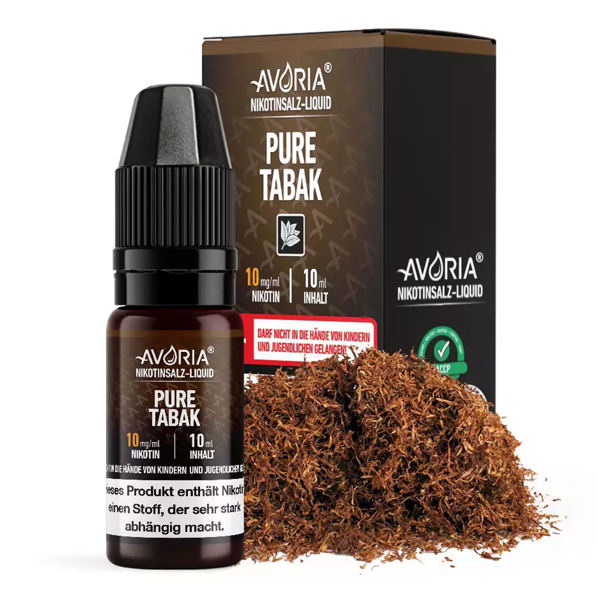 Avoria - Pure Tabak - Nikotinsalz Liquid