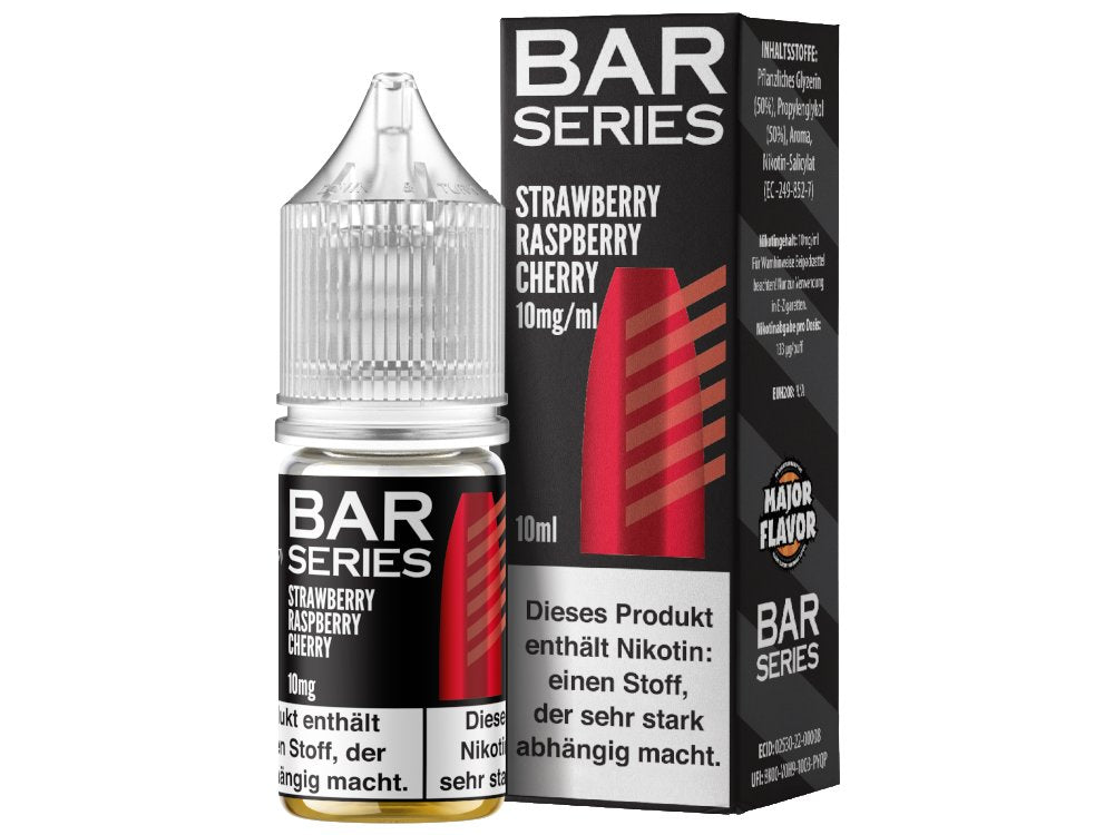 Bar Series - Strawberry Raspberry Cherry - Nikotinsalz Liquid