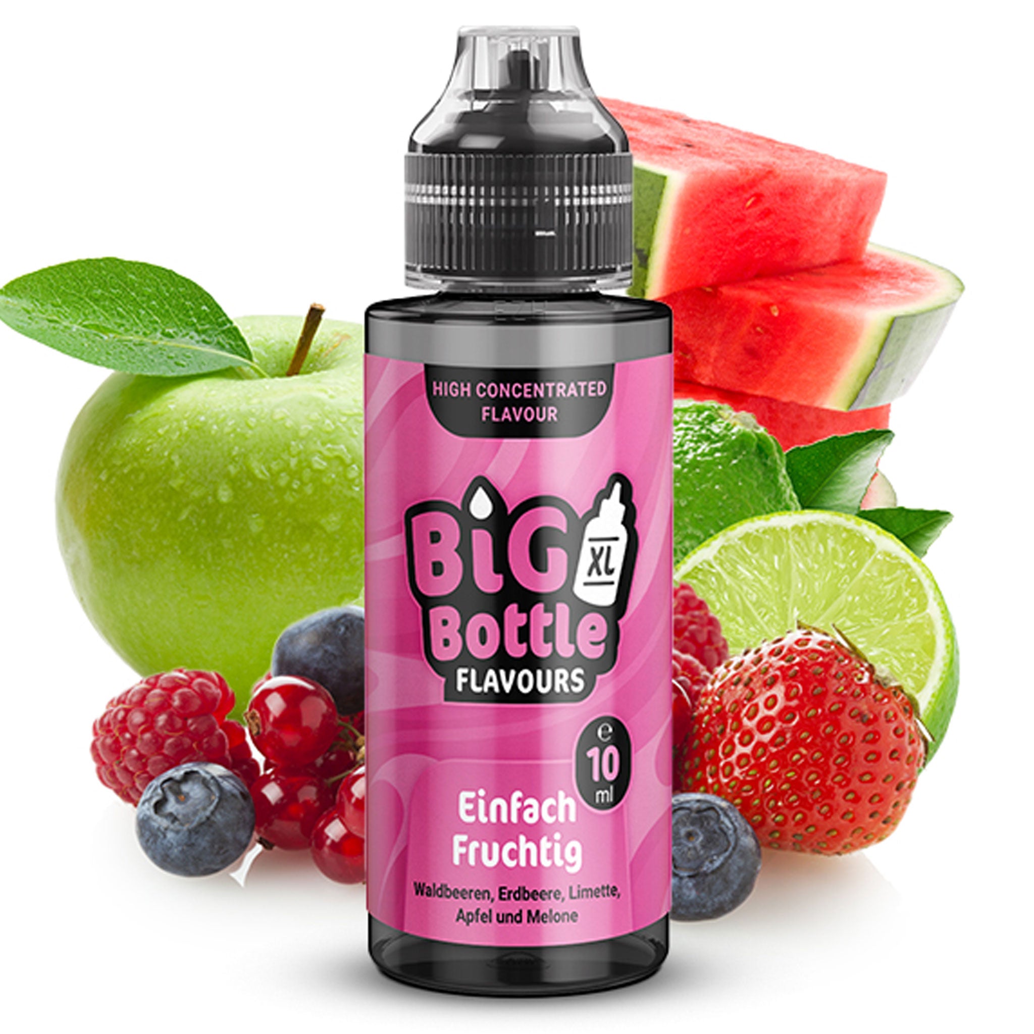 Big Bottle - Einfach Fruchtig - Longfill Aroma 10 ml