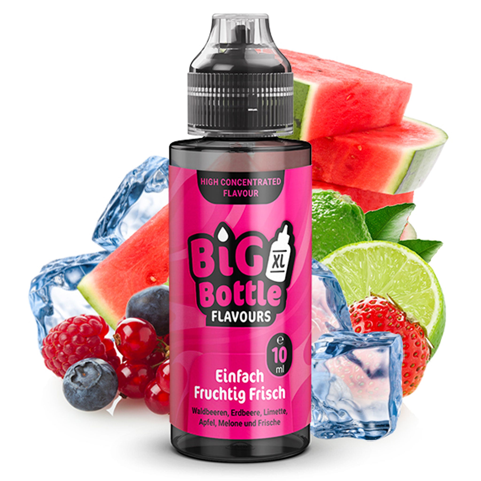 Big Bottle - Einfach Fruchtig Frisch - Longfill Aroma 10 ml