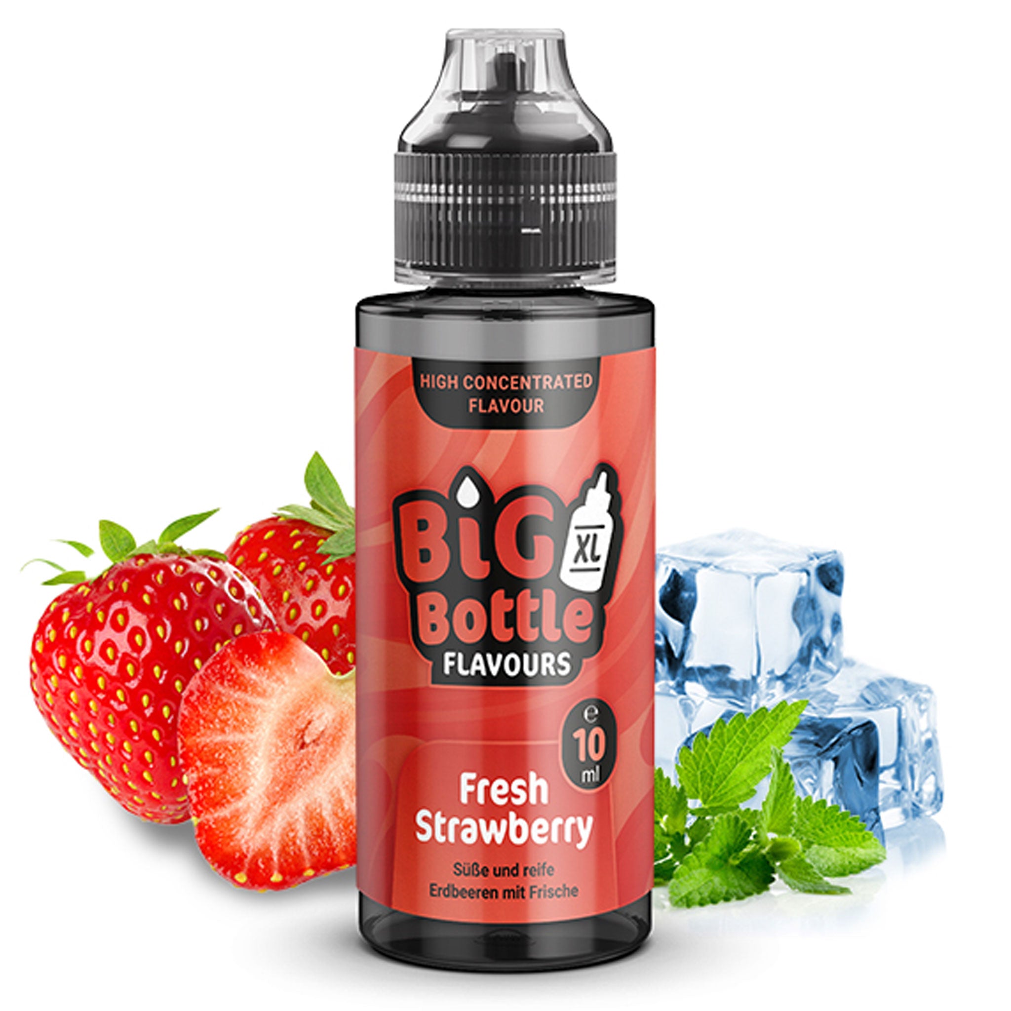 Big Bottle - Fresh Strawberry - Longfill Aroma 10 ml