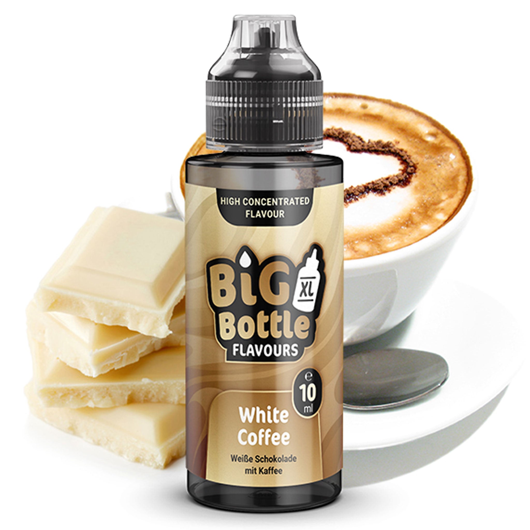 Big Bottle - White Coffee - Longfill Aroma 10 ml