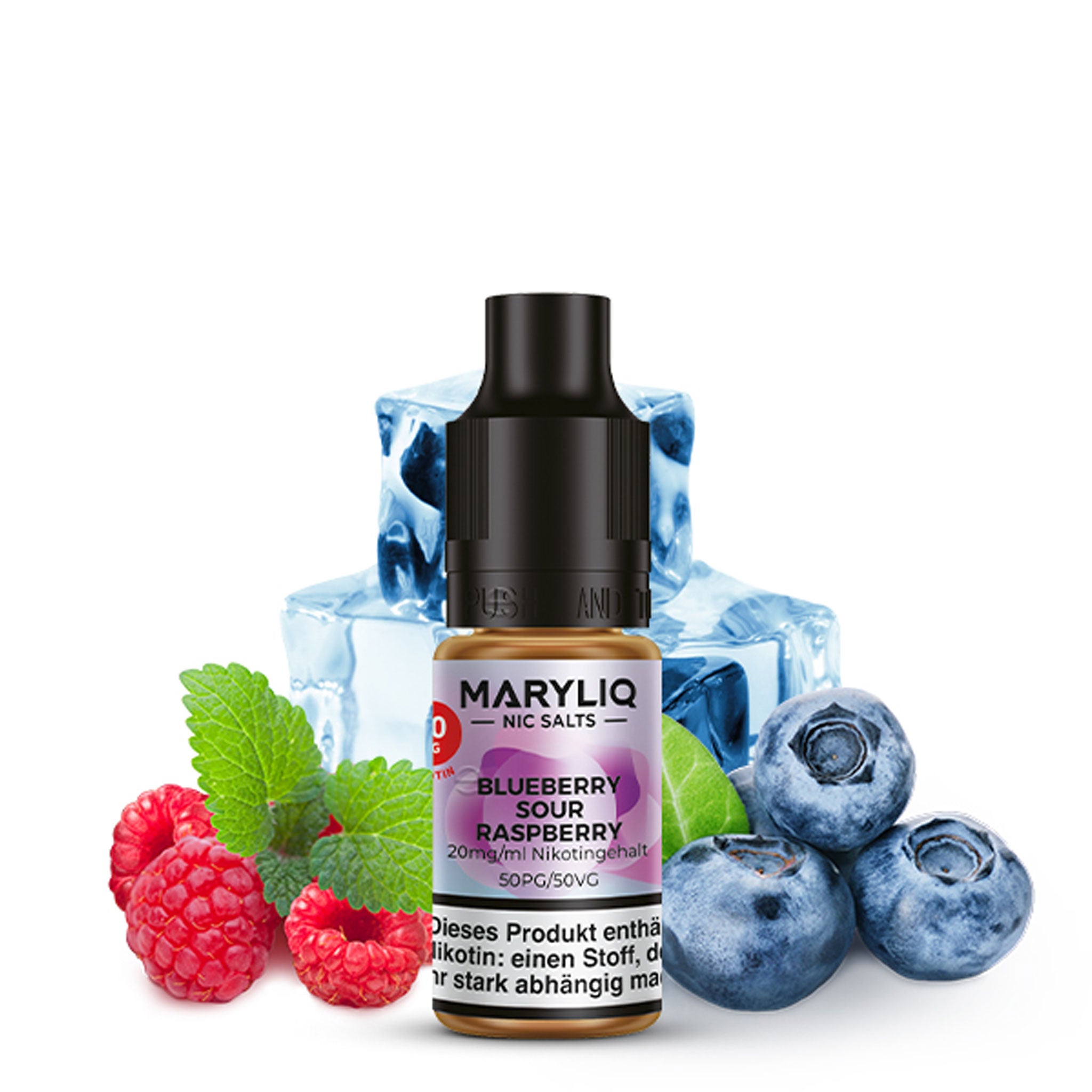 MARYLIQ - Blueberry Sour Raspberry - Nikotinsalz Liquid