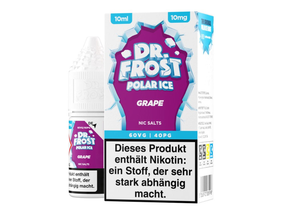Dr. Frost - Ice Cold - Grape - Nikotinsalz Liquid