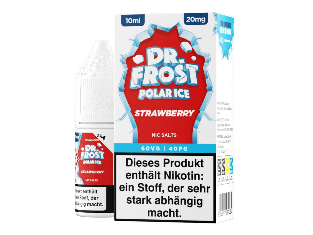 Dr. Frost - Ice Cold - Strawberry - Nikotinsalz Liquid
