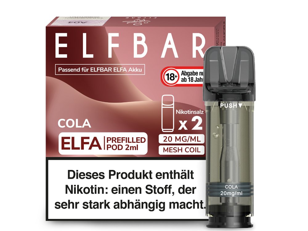 Elfbar - Elfa Pod (2 Stück pro Packung)