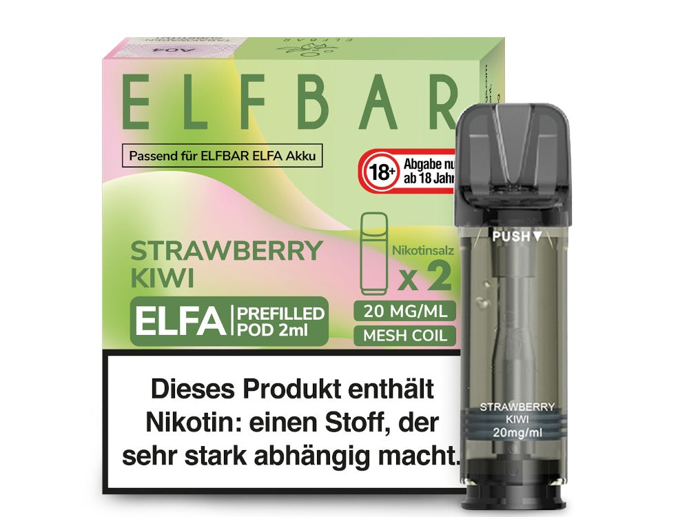 Elfbar - Elfa Pod 0 oder 20mg/ml (2 Stück je Packung)