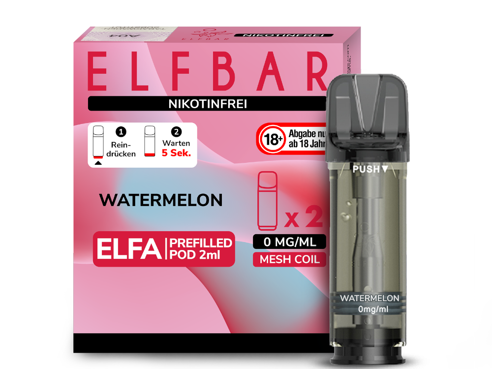 ELFBAR - Elfa Pods (2 x 2 ml) 0 / 20 mg/ml (2 Stück) - time4smoke