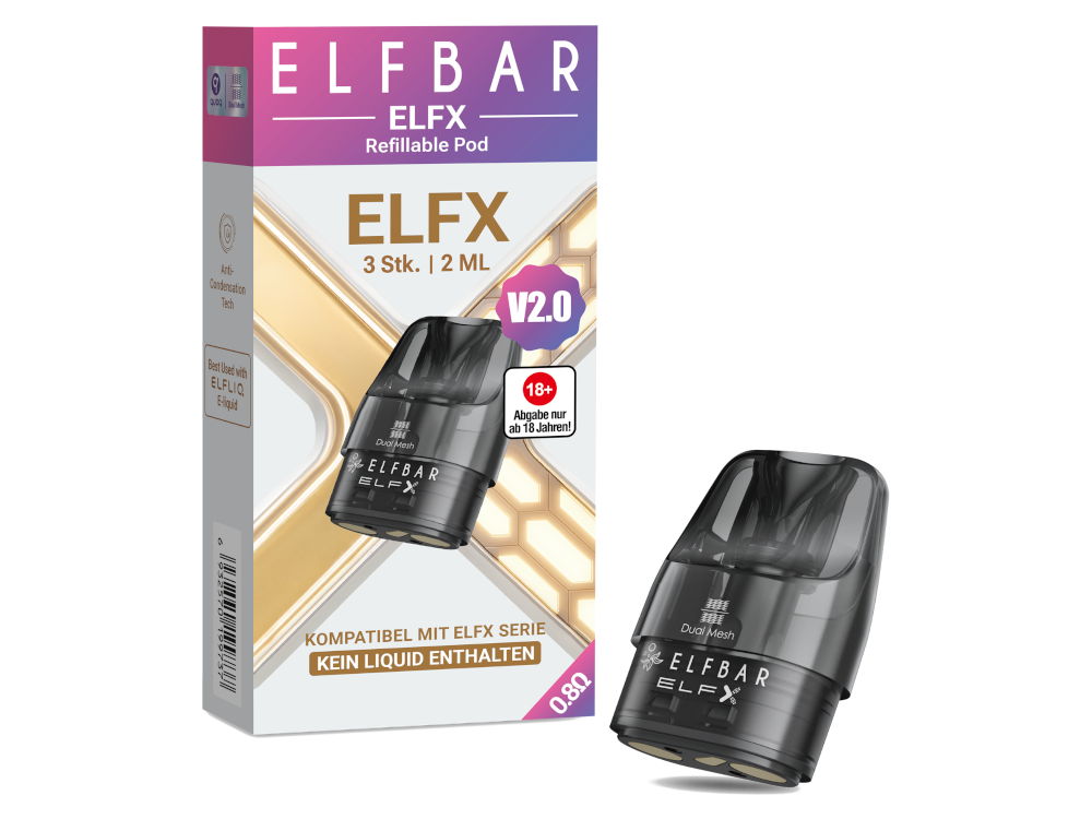 Elfbar - Elfx Pod V2.0 (3 Stück pro Packung)