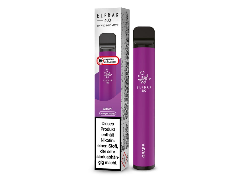 ELFBAR - 600 - (2 ml) 20 mg/ml - Einweg E-Zigarette