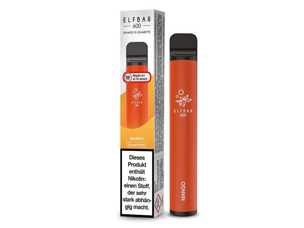 ELFBAR - 600 - (2 ml) 20 mg/ml - Einweg E-Zigarette