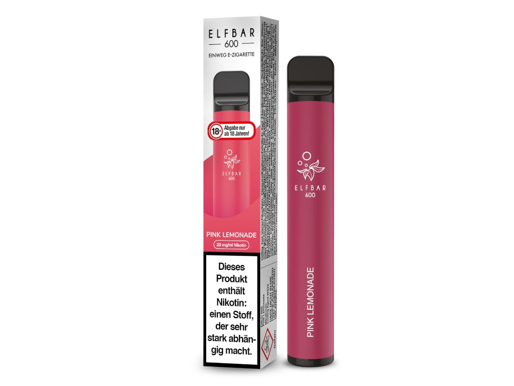 ELFBAR - 600 - (2 ml) 20 mg/ml - Einweg E-Zigarette