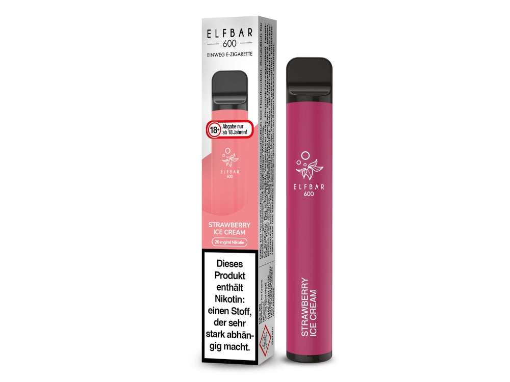 ELFBAR - 600 - (2 ml) 20 mg/ml - Einweg E-Zigarette
