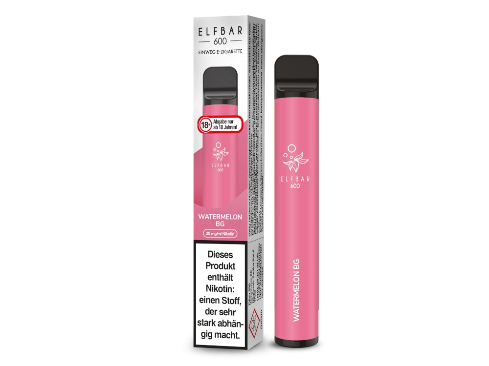 ELFBAR - 600 - (2 ml) 20 mg/ml - Einweg E-Zigarette