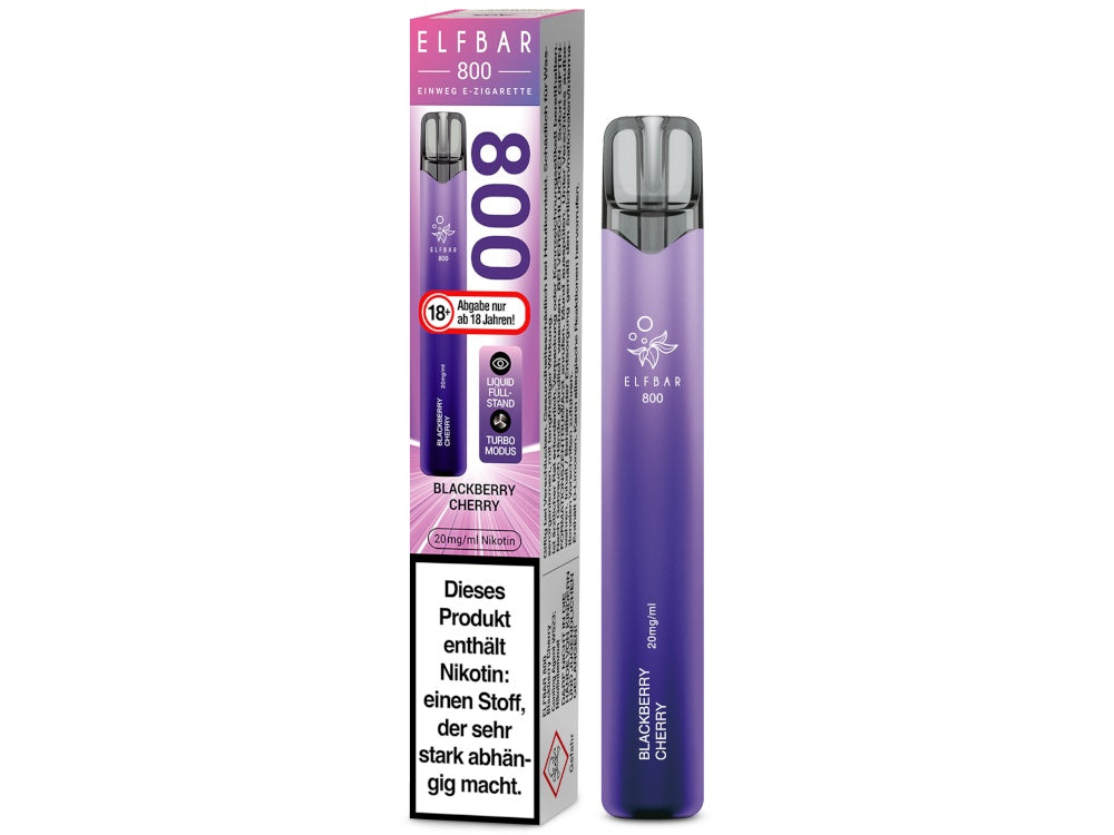 Elfbar 800 Einweg E-Zigarette / Vape (2 ml) 20 mg/ml