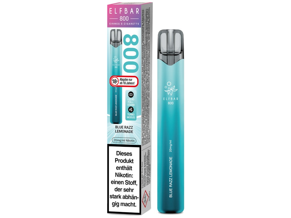 Elfbar 800 Einweg E-Zigarette / Vape (2 ml) 20 mg/ml