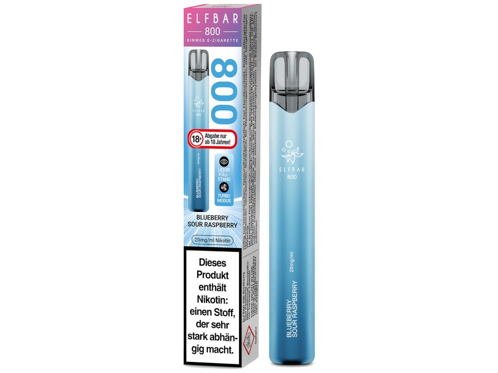 Elfbar 800 Einweg E-Zigarette / Vape (2 ml) 20 mg/ml