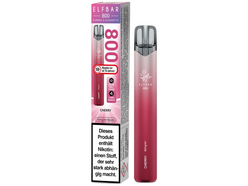 Elfbar 800 Einweg E-Zigarette / Vape (2 ml) 20 mg/ml