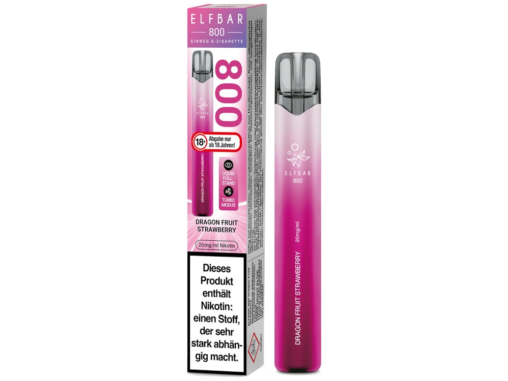 Elfbar 800 Einweg E-Zigarette / Vape (2 ml) 20 mg/ml