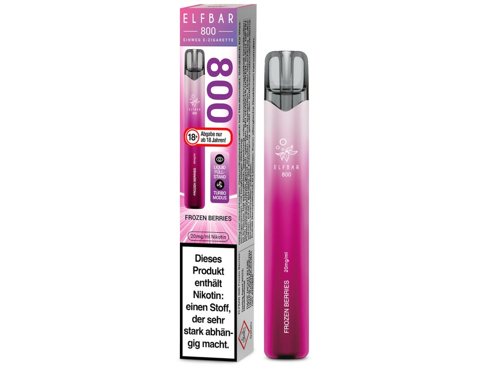 Elfbar 800 Einweg E-Zigarette / Vape (2 ml) 20 mg/ml
