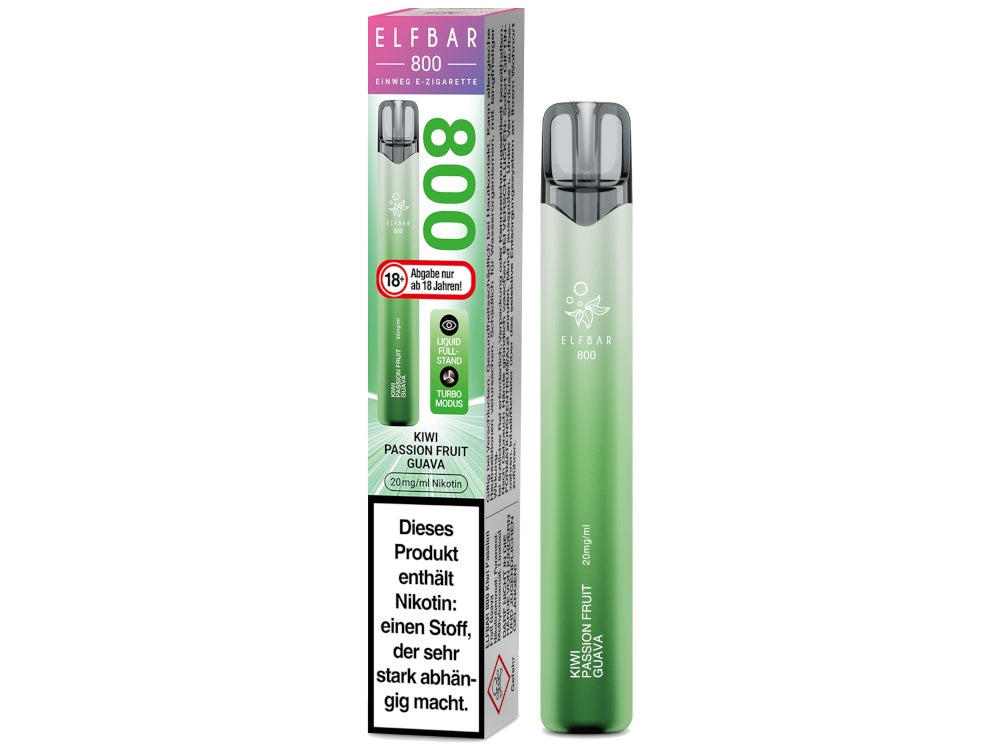 Elfbar 800 Einweg E-Zigarette / Vape (2 ml) 20 mg/ml