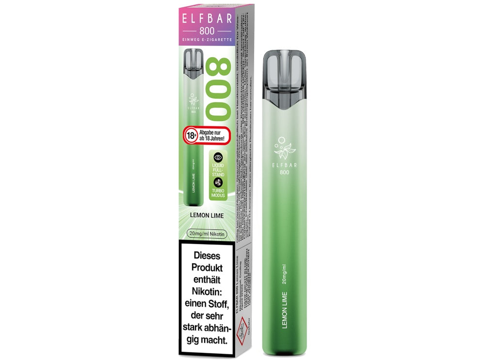 Elfbar 800 Einweg E-Zigarette / Vape (2 ml) 20 mg/ml