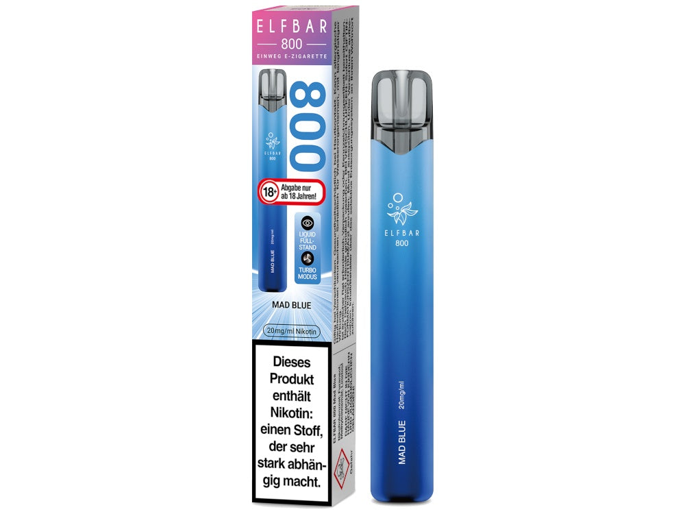 Elfbar 800 Einweg E-Zigarette / Vape (2 ml) 20 mg/ml