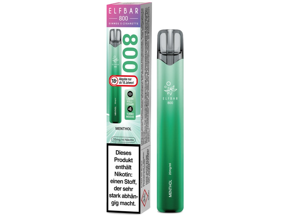 Elfbar 800 Einweg E-Zigarette / Vape (2 ml) 20 mg/ml