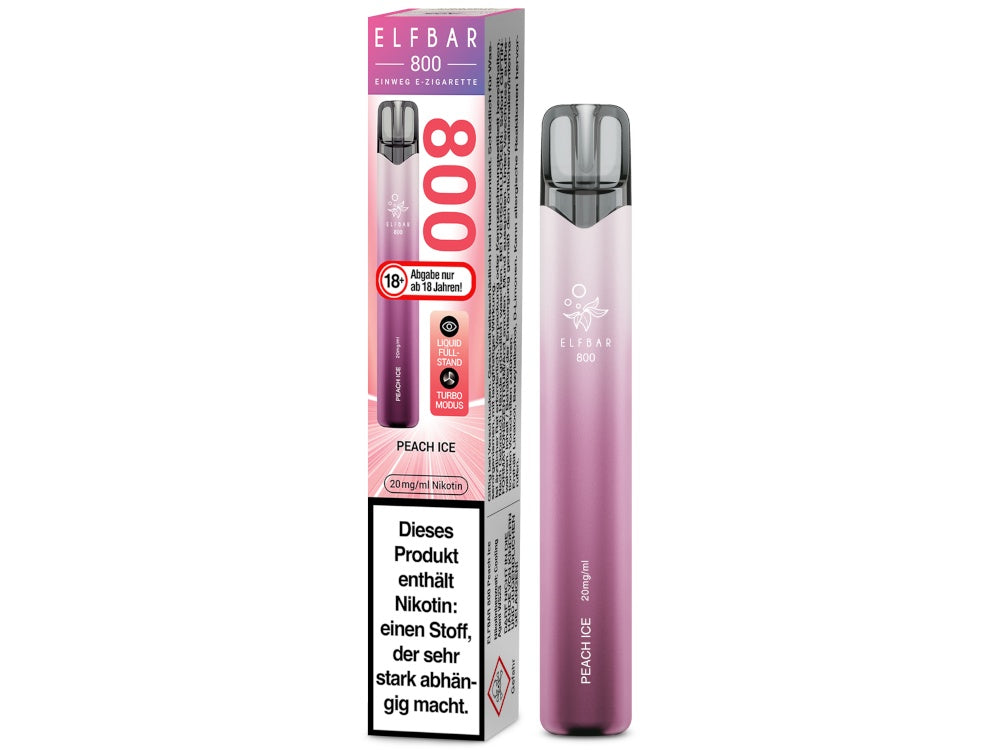 Elfbar 800 Einweg E-Zigarette / Vape (2 ml) 20 mg/ml