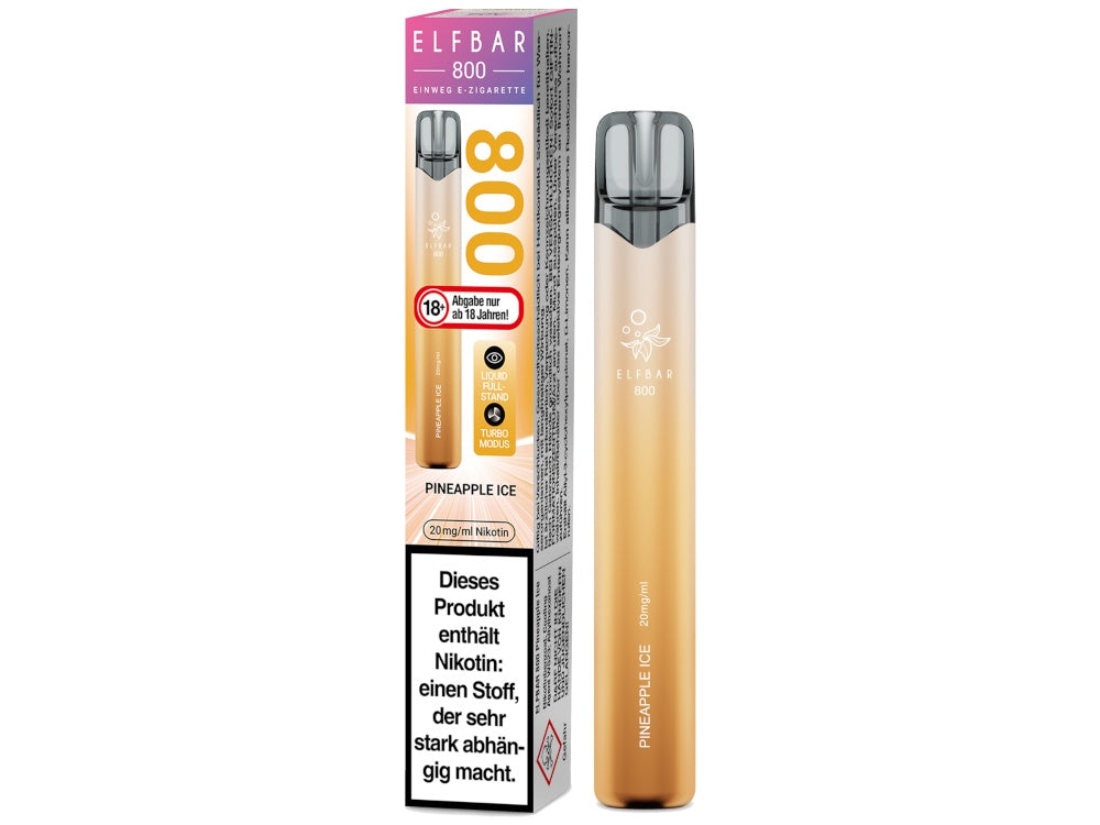 Elfbar 800 Einweg E-Zigarette / Vape (2 ml) 20 mg/ml