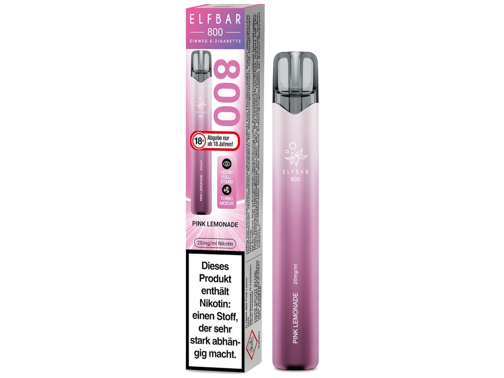 Elfbar 800 Einweg E-Zigarette / Vape (2 ml) 20 mg/ml
