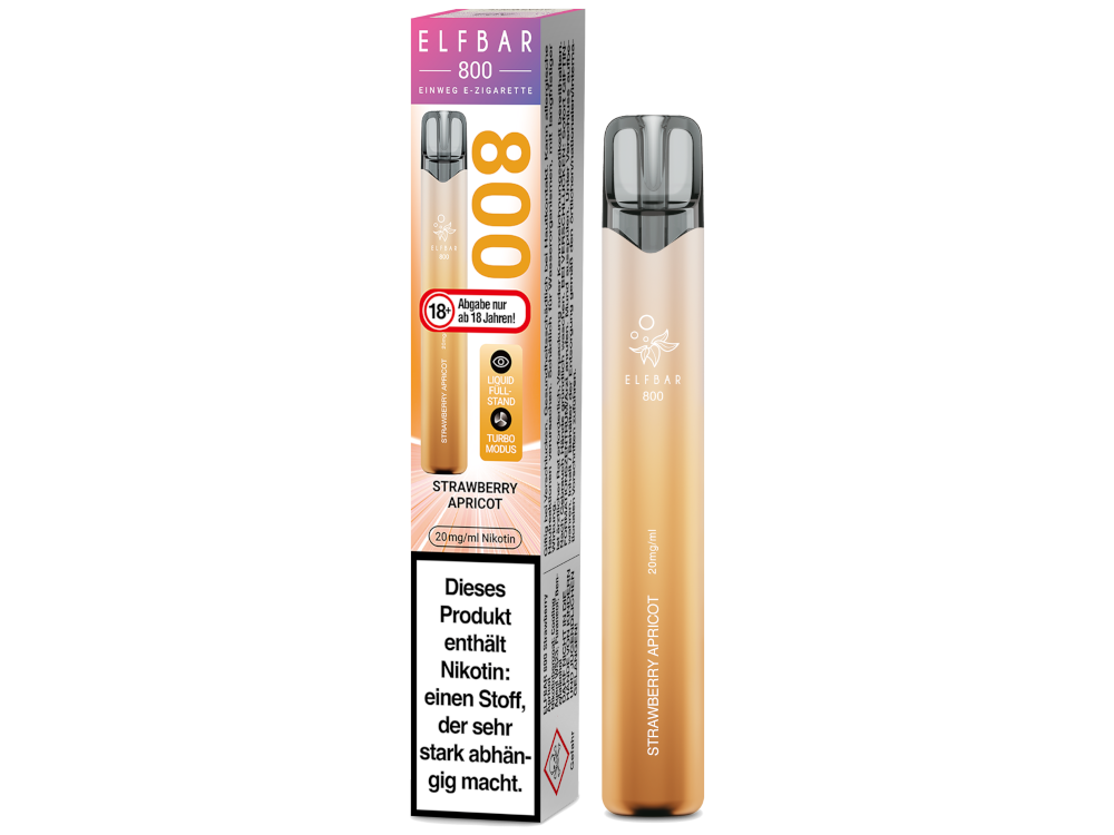 Elfbar 800 Einweg E-Zigarette / Vape (2 ml) 20 mg/ml
