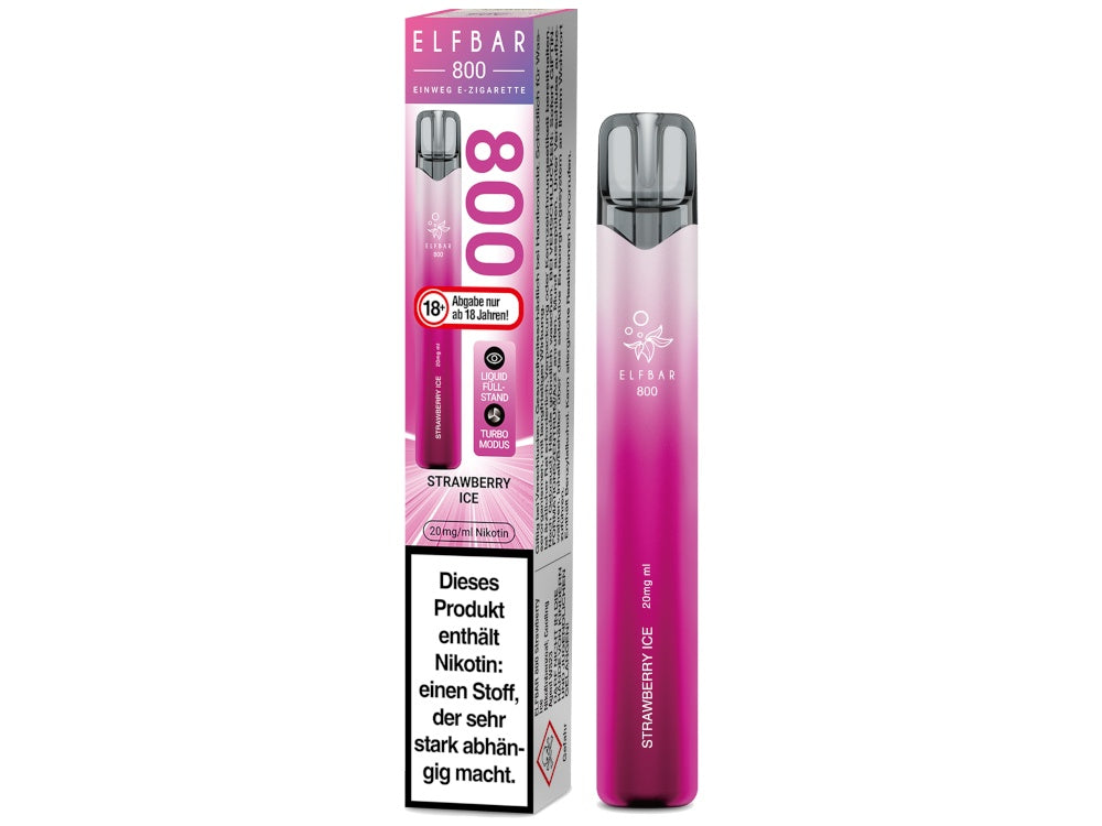 Elfbar 800 Einweg E-Zigarette / Vape (2 ml) 20 mg/ml