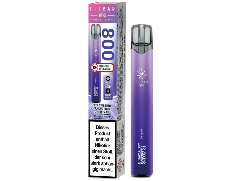 Elfbar 800 Einweg E-Zigarette / Vape (2 ml) 20 mg/ml