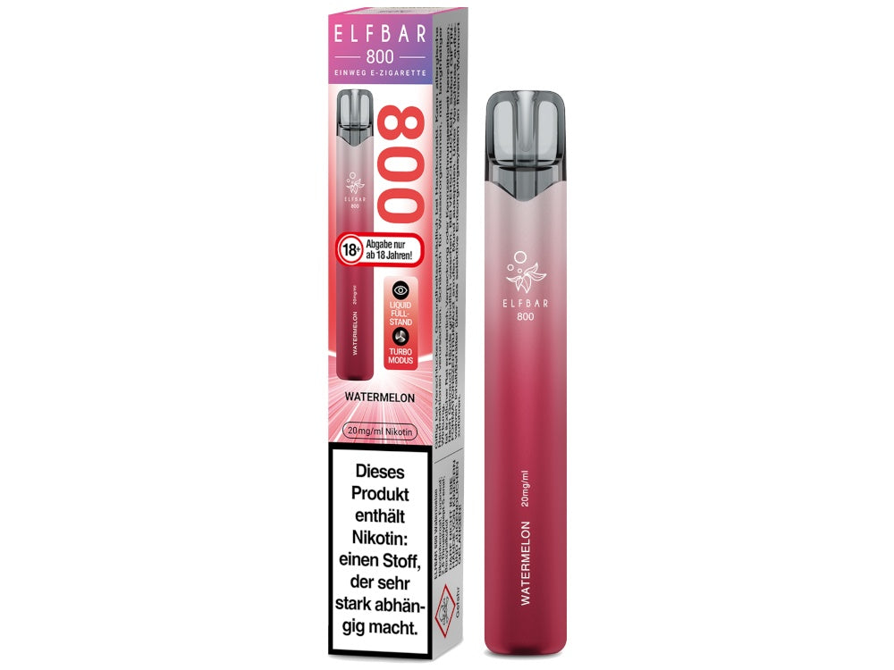 Elfbar 800 Einweg E-Zigarette / Vape (2 ml) 20 mg/ml