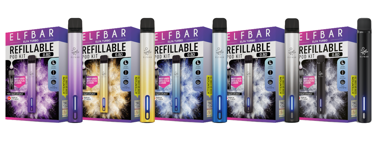 Elfbar - Elfa Turbo E-Zigaretten Set