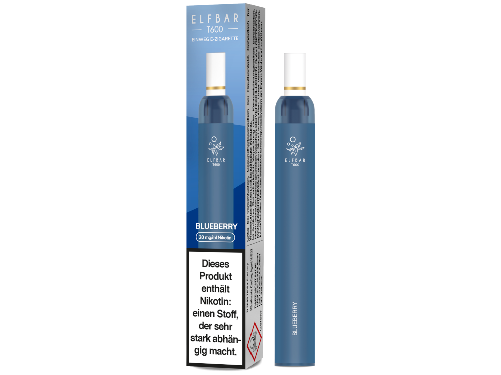 Elfbar T600 Einweg E-Zigarette / Vape (2 ml) 20 mg/ml - time4smoke