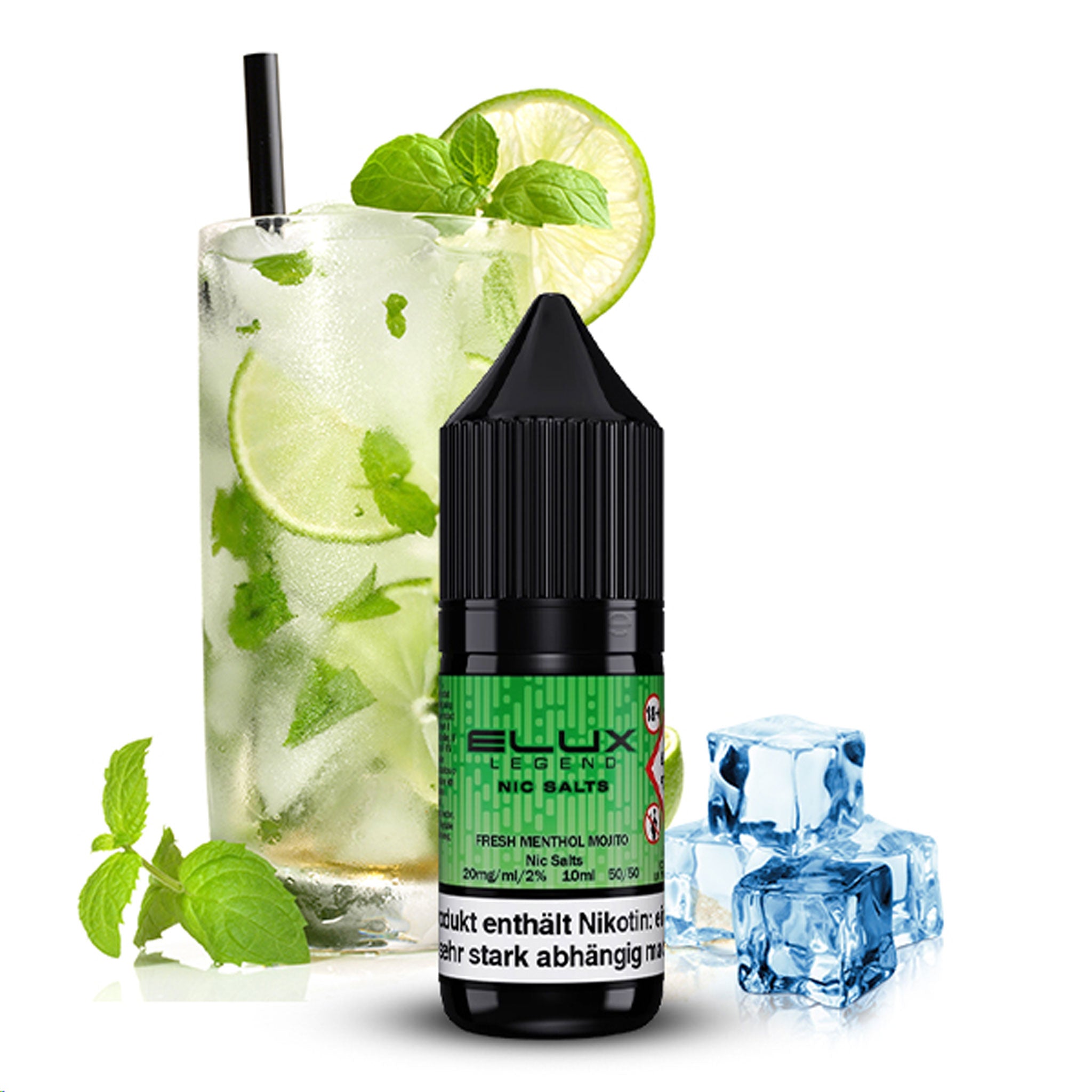 Elux - Legend - Fresh Menthol Mojito - Nikotinsalz Liquid