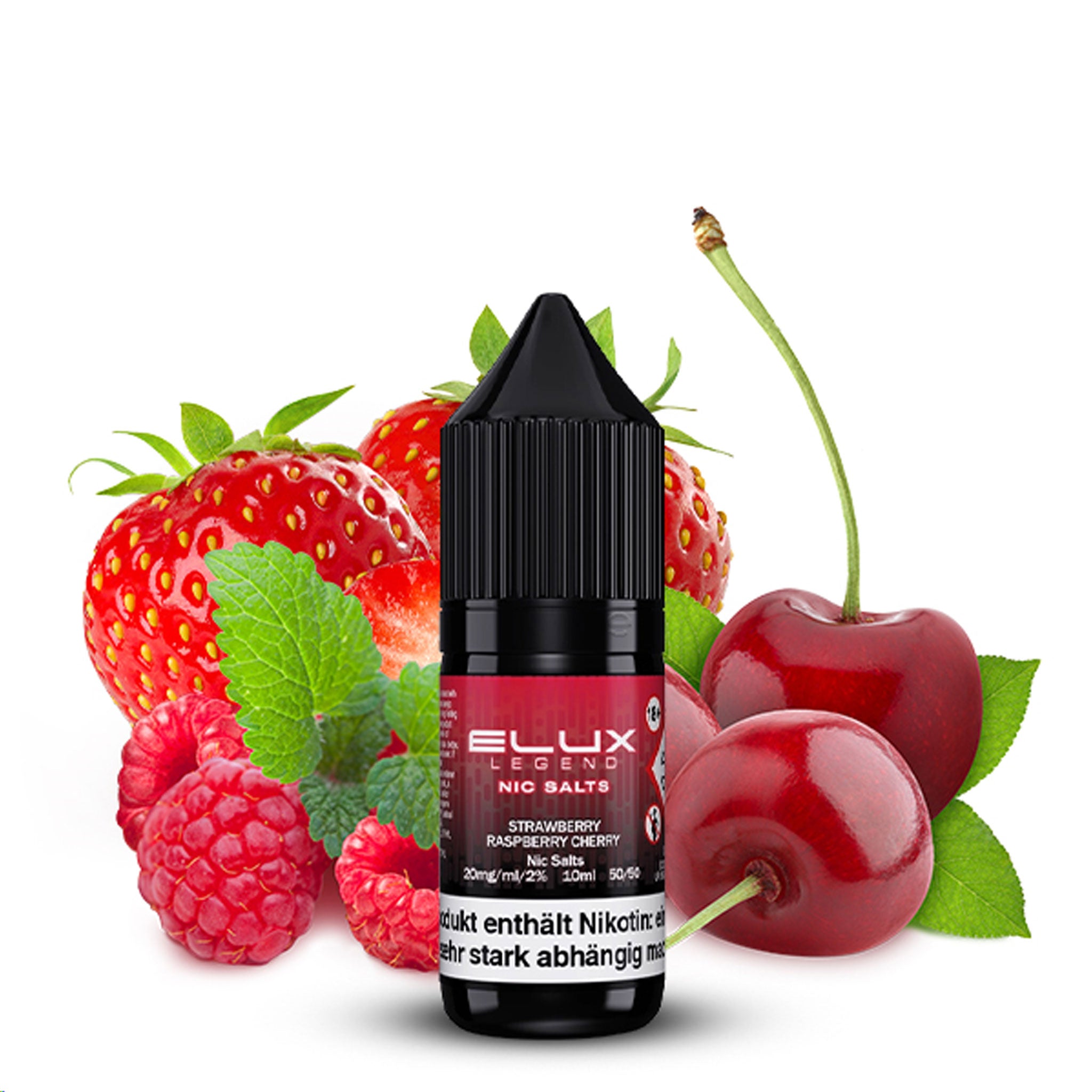 Elux - Legend - Strawberry Raspberry Cherry - Nikotinsalz Liquid