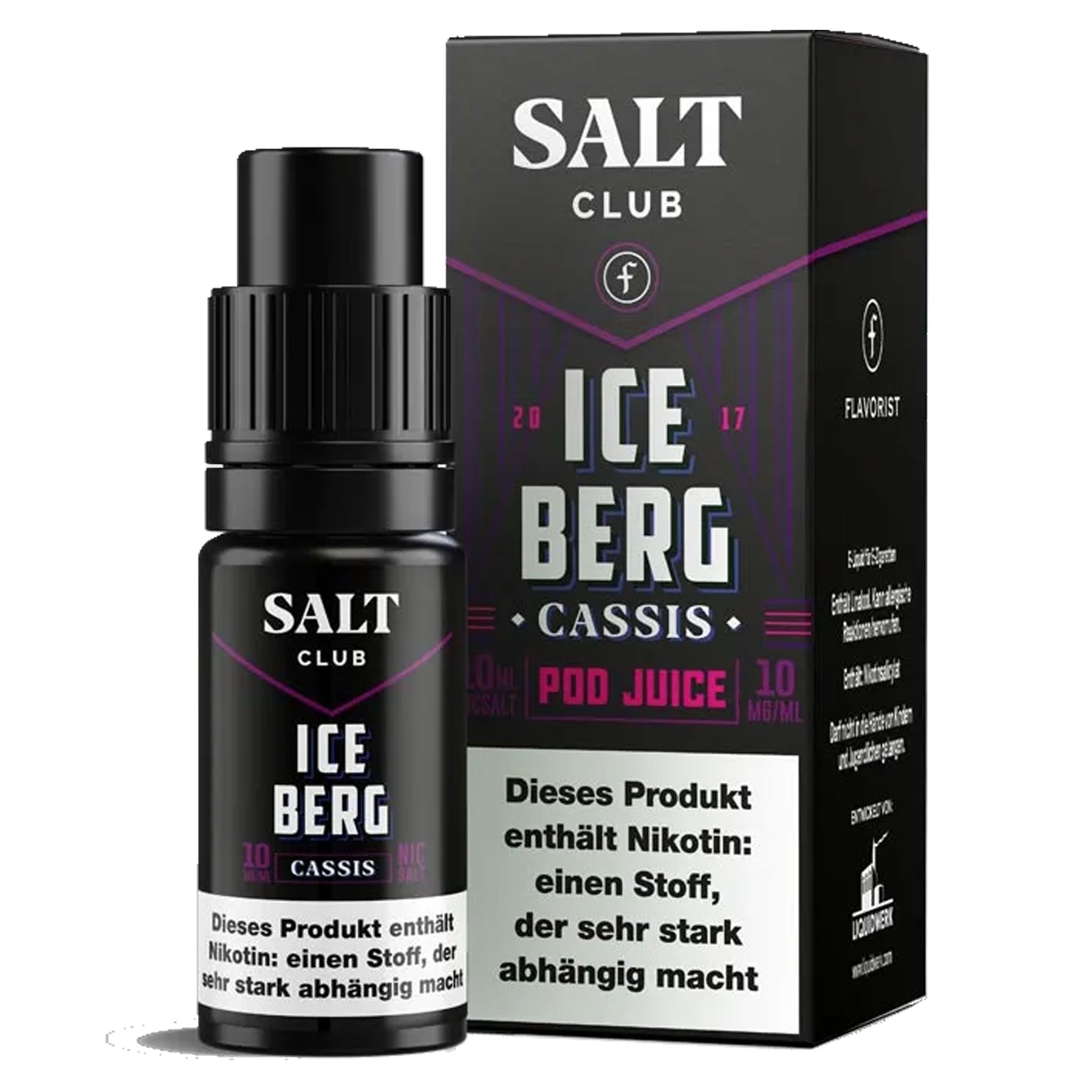 Flavorist - Iceberg - Cassis - Nikotinsalz Liquid