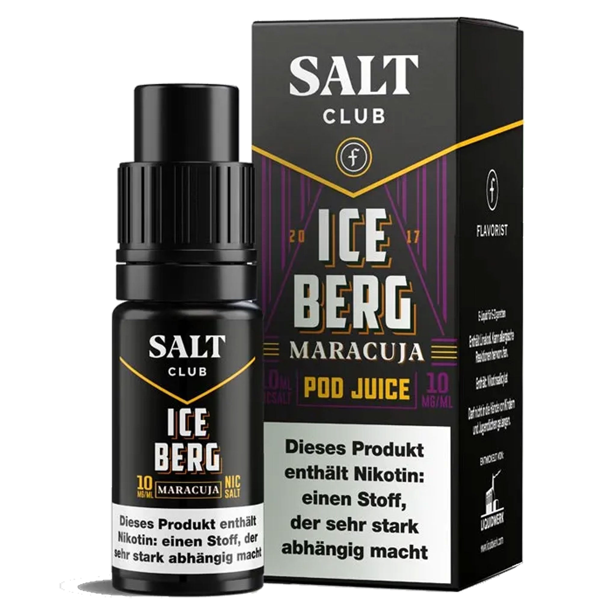 Flavorist - Iceberg - Maracuja - Nikotinsalz Liquid