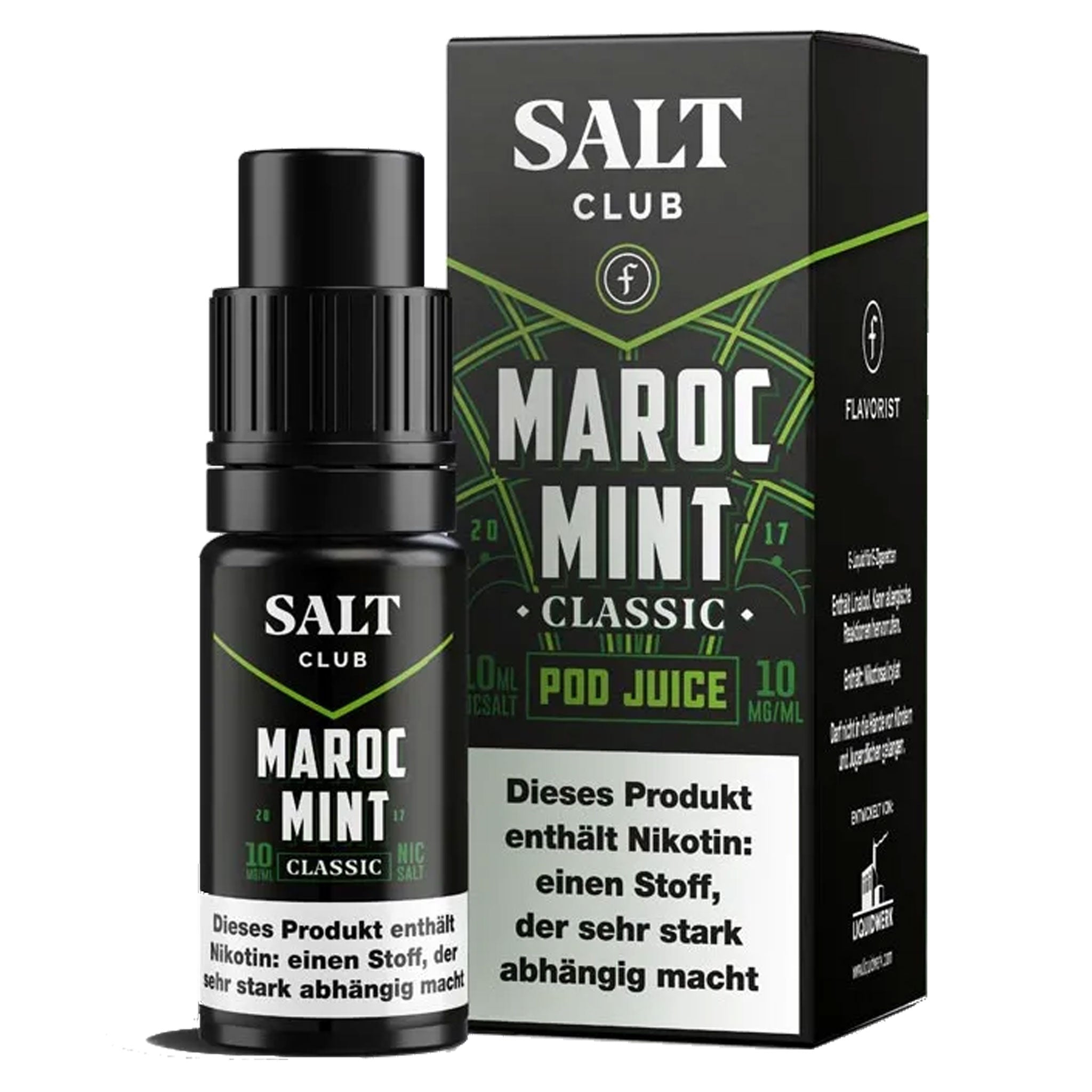 Flavorist - Maroc Mint - Classic - Nikotinsalz Liquid