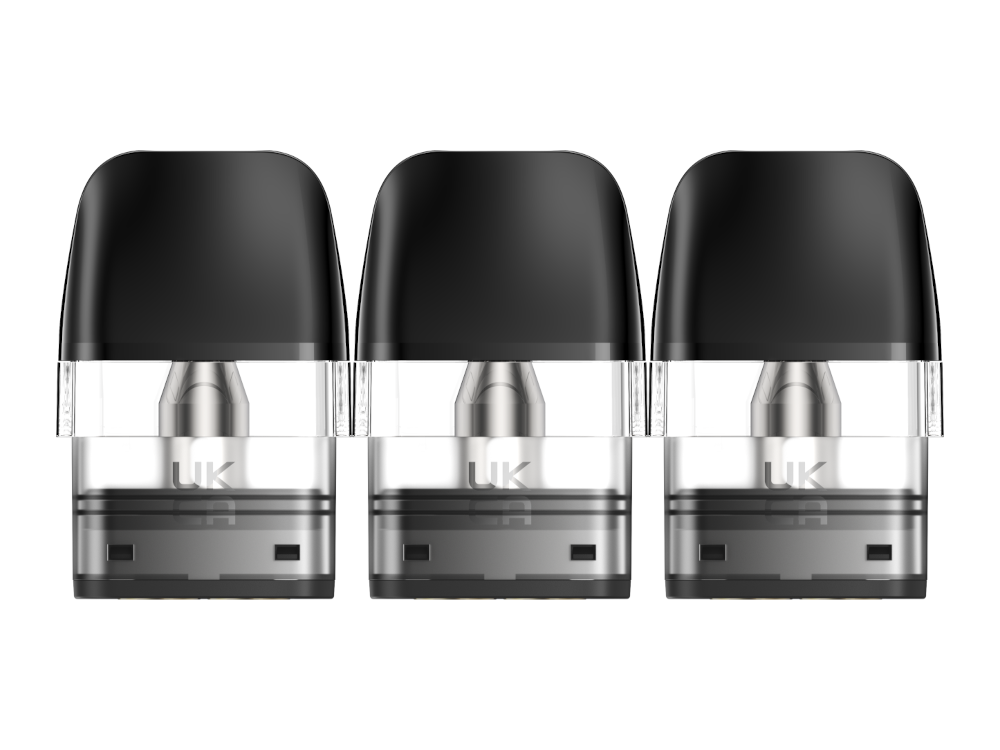 GeekVape - Q Pods | 2/3 ml | 0,4/0,6/0,8/1,2 Ohm (3 Stück pro Packung)