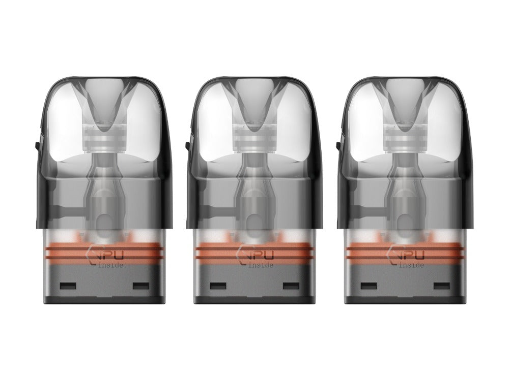 GeekVape - Q Pods | 2/3 ml | 0,4/0,6/0,8/1,2 Ohm (3 Stück pro Packung)