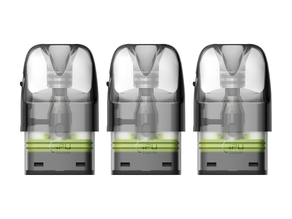 GeekVape - Q Pods | 2/3 ml | 0,4/0,6/0,8/1,2 Ohm (3 Stück pro Packung)