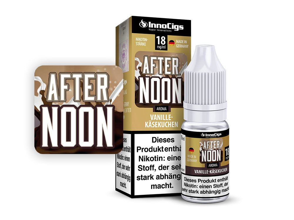 InnoCigs - Afternoon - Vanille Käsekuchen - Liquid